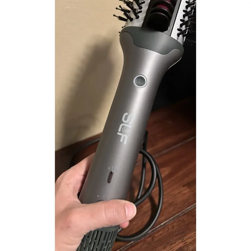 SLF Red Light Therapy 5-in-1 Ionic Dry Hair Brush & Heat Comb OPEN BOX TESTED